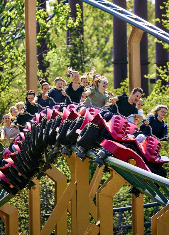 Denmark's longest roller coaster - Juvelen