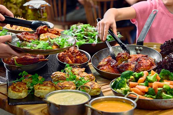 Laredo buffet